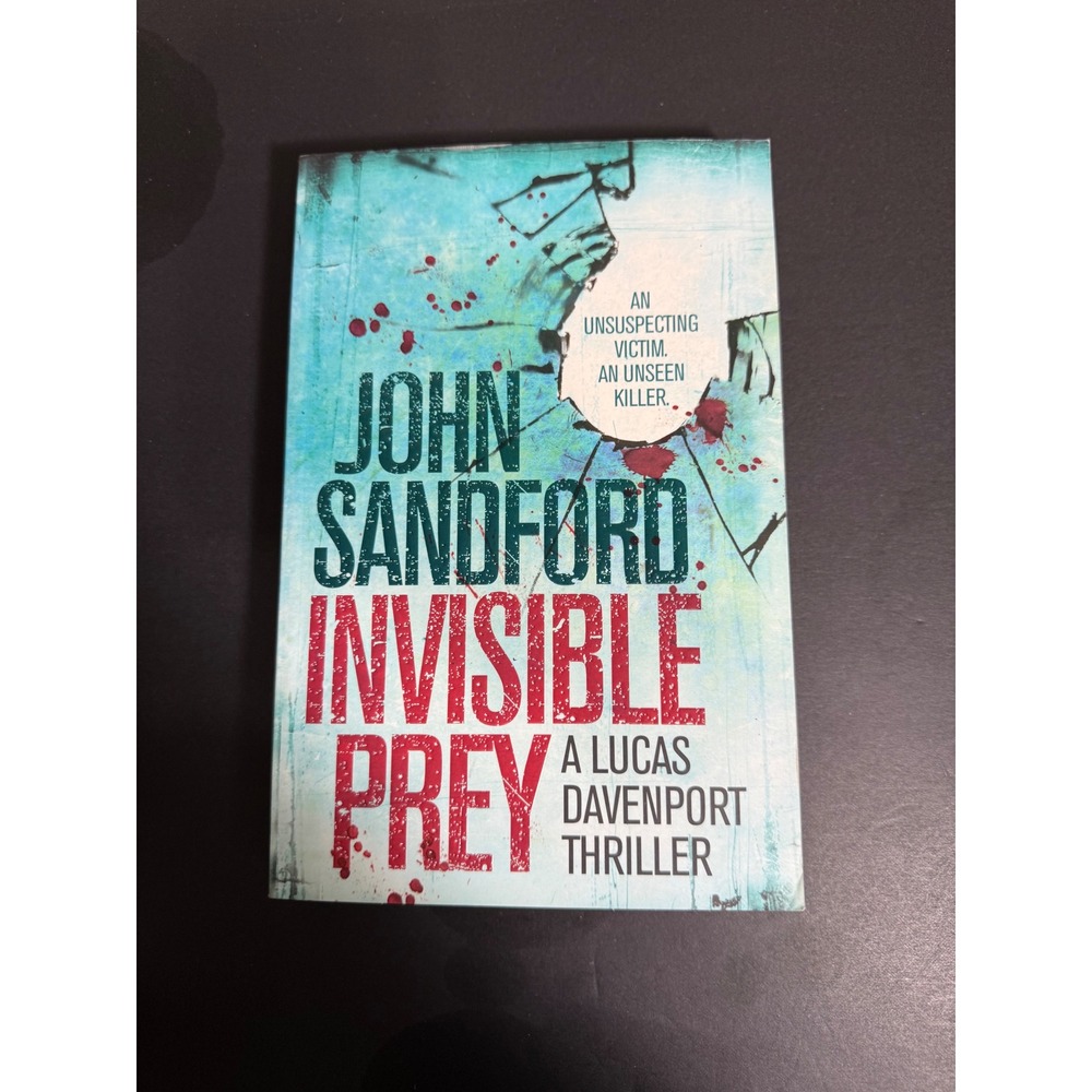 Invisible Prey John Sandford Lucas Davenport Thriller Paperback 9780743276252